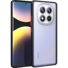 Uravas Store Redmi Note 14 5g Kılıf Montreal Silikon Kapak - Siyah