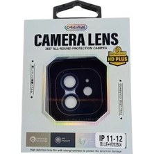 Uravas Store Iphone 11 / 12 / 12 Mini Uyumlu Safir Kamera Koruyucu Lens Mi Renk