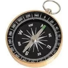 Uravas Store Mini Paslanmaz Alüminyum Pusula G442BSARI