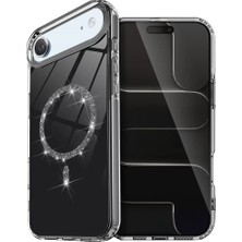 Uravas Store Iphone 17 Air Live Diamond Magsafe Kapak - Siyah