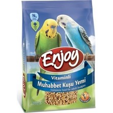 Enjoy Vitaminli Muhabbet Kuşu Yemi 400 Gr Tam Besin İçeriğiyle Sağlıklı Seçim