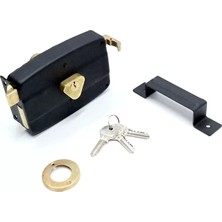 Uravas Store Oval Tirajlı Kilit - Karşılıklı Dış Kapı Kilidi