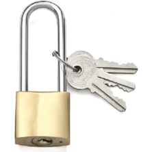 Uravas Store Sarı Uzun Asma Kilit 32 mm