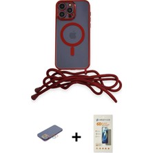 Cepte Toptan iPhone 12 Pro Max Eksen Özel Seri - Siyah 6d Mat Seramik Hayalet Nano Ekran Koruyucu + Pembe Renkli Kamera Lens Koruma Cam