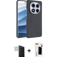 Cepte Toptan Redmi Note 14 Pro 4g Doruk Serisi - Şeffaf Hayalet Polymer Nano Ekran Koruyucu + Gümüş Pvd Metal Kamera Lens