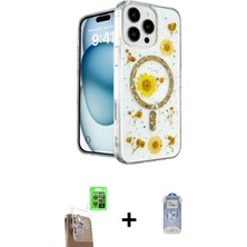 Cepte Toptan iPhone 16 Pro Max Kozmos Doku - Siyah Joko Magic 5d Cam + Çöl Titanyum Raze Metal Kamera Lens