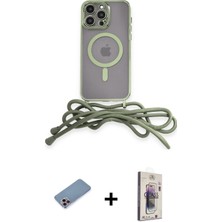 Cepte Toptan iPhone 13 Pro Max Eksen Özel Seri - Siyah Bilvis 3D Cam Ekran Koruyucu + Pembe Shine Kamera Lens Koruma Cam