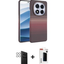 Cepte Toptan Redmi Note 14 Pro 4g Doruk Serisi - Şeffaf Hayalet Polymer Nano Ekran Koruyucu + Gümüş Pvd Metal Kamera Lens