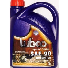 Lubco 90 Numara Asansör Dişli Yağı 3 Lt API GL-5 Özellikli Yüksek Performanslı Yağ