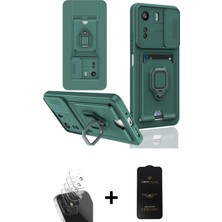 Cepte Toptan Redmi 13C Vadi Form Prime - Siyah 6d Antistatik Mat Seramik Hayalet Nano Ekran Koruyucu + Şeffaf Kamera Lens Koruma Cam