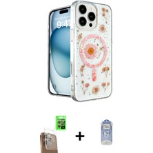 Cepte Toptan iPhone 16 Pro Max Kozmos Doku - Siyah Joko Magic 5d Cam + Çöl Titanyum Raze Metal Kamera Lens