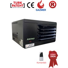 Fornax (25 Kw) Doğalgazlı Sıcak Hava Üreteci (Robur)  Patentli, CE Belgeli, Gazmer Onaylı,2 Yıl Garantili