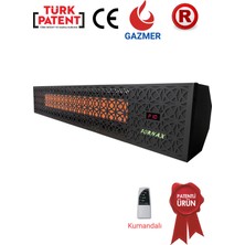 Fornax (17 Kw)Doğalgazlı Seramik Radyant Isıtıcı CE Belgeli, GAZMER Onaylı, 2 Yıl Garantili