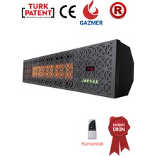 Fornax (14 Kw)Doğalgazlı Seramik Radyant Isıtıcı CE Belgeli, GAZMER Onaylı, 2 Yıl Garantili