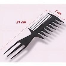 M-5001 Saç Maske Uygulayıcı ve Çok Amaçlı Saç Şekillendirici Tarak Antistatik Karbon Tarak