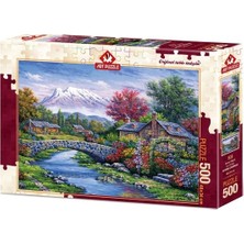 Oyuncak Zinciri Art Puzzle 500 Parça Kemer Köprü Temalı Eğlenceli Puzzle 3+ Yaş İçin Zeka Geliştirici