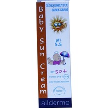 Alldermo Güneş Koruyucu Bebek Kremi SPF50+ 75 ml