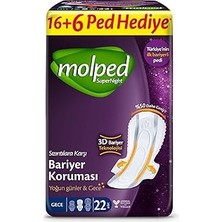 Uravas Store Supernight Hijyenik Ped Gece Dev Ekonomik 22 Adet