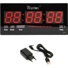 MegaSepet Dijital Duvar ve Masa Saati WT-109