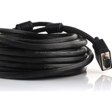 Dark 10 Metre Ferrit Core Emi-Rfi Filtreli Vga Monitör Kablosu DK-CB-VGAL1000