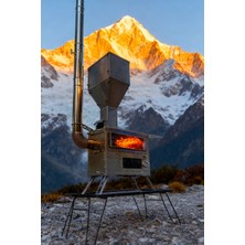 Green Stove Hori5 Max Titanyum Pelet Sobası, Odun Sobası