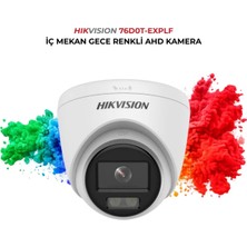 Hikvision Renkli Gece Görüşlü Dome Kamera DS-2CE76D0T-EXLPF