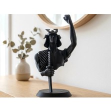 Teknokup Soyut Samuray Savaşçı Figürü