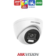 Hikvision Gece Renkli Dome Güvenlik Kamerası DS-2CE76D0T-EXLPF 2.8mm