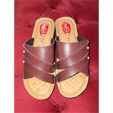 maxxi Kadın Anatomik Tabanlı Günlük Terlik - Aksesuar Detaylı Ortopedik Terlik