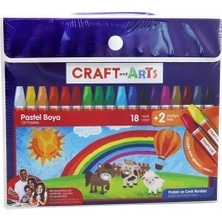 Craft And Arts U1518 18+2 Renk Çantalı Pastel Boya