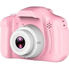 Mi7a Mini Pembe Çocuk Kamerası 1080P Dijital Fotoğraf Makinesi ile Eğlenceli Anılar Yakalayın