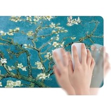 Desenli Büyük Masa Pedi 90X40 cm 3 mm Kaymaz Tabanlı Desk Mat Kumaş Mouse Pad Klavye ve Mouse Için Geniş Yüzey Ev Ofis Gaming Açık Yeşil