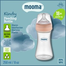 Mooma Kindy Antikolik Pp Biberon 250 ml 18+ Ay (HIZLI AKIŞ) - Old Rose