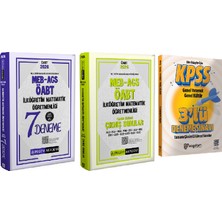 Pegem Akademi Yayıncılık 2026 Meb Ags Öabt Ilköğretim Matematik Öğretmenliği Çözümlü 7 Deneme ve Çözümlü Çıkmış Sorular Seti