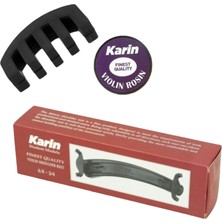 Karin Keman Yastığı 4/4 - 3/4 Ayarlanabilir Kauçuk Susturucu ve En Kaliteli Reçine