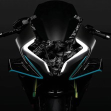 Kaplama Merkezi Cf Moto 450 Sr Ön Kafa Sicker Kaplama Set