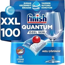 Uravas Store Quantum Özel Seri 100 Kapsül Bulaşık Makinesi Deterjanı Tableti (1 x 100 Kapsül)