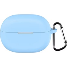 Dmay Huawei Freebuds Pro 5 Kulaklık Kılıf Silikon Mat Kancalı