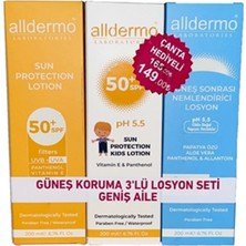 Alldermo 1377 Alldermo Güneş 3 Lü  Losyon Set