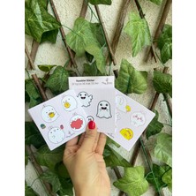 Tiny Stories TR Sevimli Karakter Sticker Seti - 24 Yaprak 96 Adet/ajanda, Günlük, Bullet Journal , Scrapbook