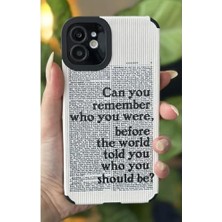 11 ile Uyumlu Kaplama Gazete Tasarımlı Yumuşak Silikon Kamera Korumalı Kılıf