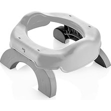 Uravas Store Babyjem Portatif Lazımlık 3 Adet Hediye Poşetli, Gri