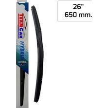 PINUKS 650 mm 26" Hybrid Silecek Süpürgesi Adet  PİNUKS-TC31-110013