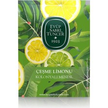 Eyüp Sabri Tuncer Kolanyalı Mendil Çeşme Limonu Kolonyalı (9,3 X 12,5) Doypack (50 Li Paket)