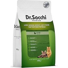 Uravas Store Dr.sacchi Düşük Tahıllı Kuzu Etli Yetişkin 1 kg
