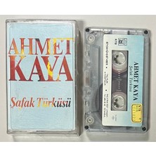 Taç Ahmet Kaya Şafak Türküsü Kaset (Kağıt Baskı)