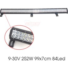 PINUKS Off-Road LED Bar Sis Proj. 9-30V 252W 99X7CM 84 LED Adet  PİNUKS-BR4203273