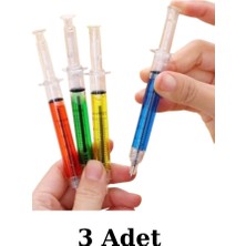Nostaljik Lezzetler Nostaljik Şırınga Kalem 3 Adet 0.7 Uçlu