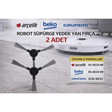 Arçelik Rs 8034HM Robot Süpürge Orijinal 2 Li Yan Fırça