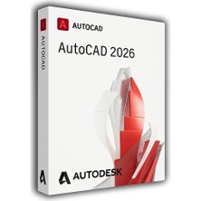 Autodesk Autocad 2026 (Windows) - 1 Pc 2 Yıl Serial + Product Key
